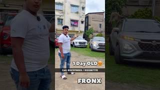 1 Day Old Fronx  Frist Time #marutisuzuki #usedcarsforsale #shorts #ytshorts