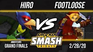 SSF 37 - Hiro (Falco) Vs. Footloose (Link, Ganondorf) - Amateur GRAND FINALS