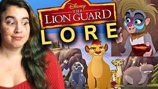 THE LION GUARD LORE (the lion king universe is BONKERS)