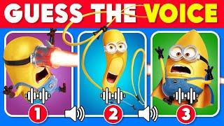 Guess The Despicable Me 4 Characters By Their Voice...!  | Mega Minion Quiz