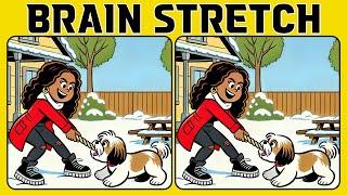 Spot the 3 Differences | Brain Stretch 《A Little Difficult》