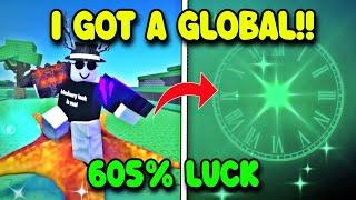 USING THE RAGNAROKER DEVICE FOR 15 HOURS IN ROBLOX SOL'S RNG AND GETTING A GLOBAL!