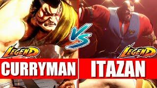 SF6 ️ Curryman (E. Honda) vs Itazan (Zangief) ️ - Street fighter 6