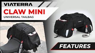 ViaTerra Claw Mini Universal Motorcycle Tail Bag | Feature video | ViaTerra Gear