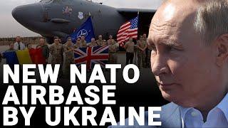 NATO sets up biggest airbase in Europe just 60 miles from Ukrainian border | George Grylls