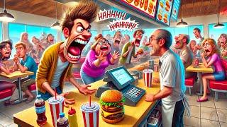 Beginning Our Journey in This New Chaotic Fast Food Simulation Game!