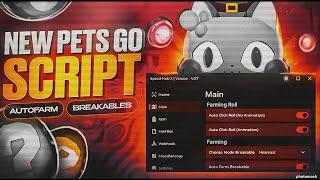 (NO KEY) PETS GO SCRIPT | AUTO ROLL, AUTO FARM & MORE | MOBILE AND PC | PASTEBIN - UPDATE NEW