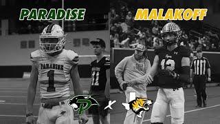 #TXHSFB Paradise vs #1 Malakoff 3A DI SEMI-FINALS 2024 Texas High School Football Playoffs