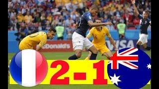 FRANCE VS AUSTRALIA 2-1 All GOALS & HIGHLIGHT WORLD CUP  HD 