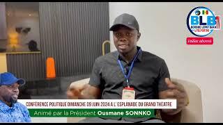 conférence politique des jeunes patriotes du Sénégal
