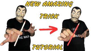 New Amazing Trick Tutorial | PENCIL CHANGES COLOR #magic #tricks #foryou  #trend #magician #viral