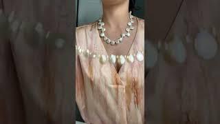 Freshwater Pearl Necklace. #necklace #jewelry #pearls #shopping