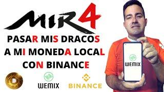 COMO RETIRAR GANANCIAS (DRACO) DESDE EL JUEGO MIR4 HASTA BINANCE, TUTORIAL PASO A PASO