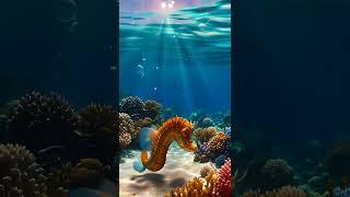Stunning seahorse #animlals #ocean #seaanimals #seahorses #ai #aigenerated