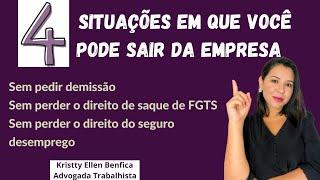 Descubra como SAIR da empresa e NÃO perder nenhum direito trabalhista