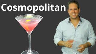 Das Cosmopolitan Cocktail Rezept - ein Cocktail mit Wodka - Cocktails selber machen