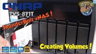 QNAP TVS-817T Turbo NAS - Creating a Volume with Shared Folders : GUIDE
