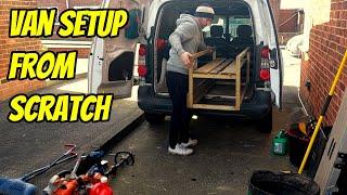 Gardeners Van Setup | Self Employed Gardener