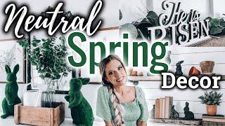 SPRING DECORATE WITH ME 2022 | EASTER DECORATING IDEAS| COTTAGE FARMHOUSE DECOR|ENTRYWAY/LIVING ROOM