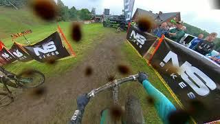 Local Series of Downhill 2023 - PKL Mosorny Groń - full final run raw helmetcam pov | HIGH FIVE CREW