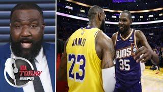 NBA Today: Perkins Breaks Down LeBron vs. KD – KD’s Comeback and Lakers’ Playoff Dreams! Lakers News