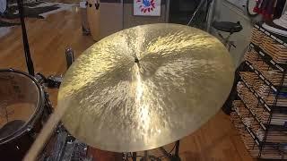 (SOLD) Cymbals  - (Used) 22" Nicky Moon Modified Ride