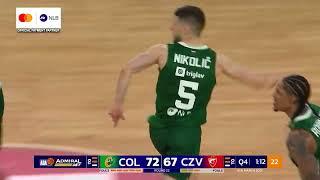 CLUTCH! Nikolić sinks in key bucket (Cedevita Olimpija – Crvena zvezda Meridianbet, 9.3.2025)