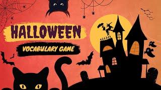 Halloween - Vocabulary Game - ESL Game