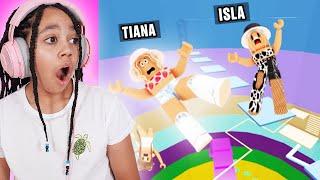 Tiana VS Isla | Roblox Tower Of Hell