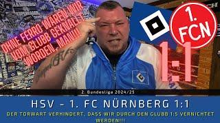 HSV - 1. FC Nürnberg 1:1 | Der TORWART verhindert, dass wir durch den GLUBB 1:5 VERNICHTET werden!!!