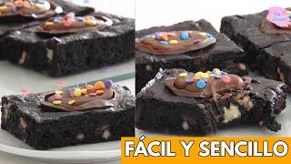 SUPER EASY MOIST EASTER BROWNIES | Elu Sweets