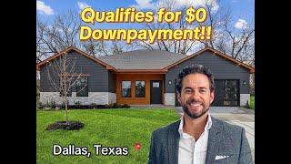 Touring a home that qualifies for $0 DOWNPAYMENT