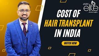 Cost of Hair Transplant in India | Hair Transplant at Bachhav Cosmetic Surgery Clinic