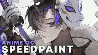 [OC Speedpaint] 2021 Anime character illustration - Clip Studio Paint