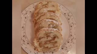 Оной жасалуучу   рулет!!!Яблочный рулет!!!!