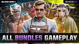 ALL 14+ NEW Bundles Gameplay in Black Ops 6 Season 4… (Reactive Skins & Mastercrafts)