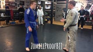 Fake Guard Pull Ankle Pick - ZombieProofBJJ (Gi)