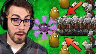 Forcing Every Zombie into ONE LANE! (Hacked PvZ)