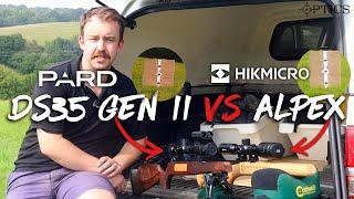 PARD DS35 Gen II VS HIKMICRO Alpex Day/Night Vision Rifle Scope Comparison Test