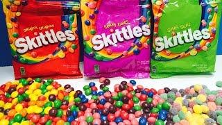 SKITTLES Candy Sour and Berry Bag Opening!