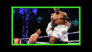 NEWS 24H - Anthony joshua has the attention of ufc/zuffa boxing