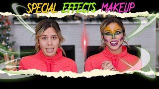 How To Do Special Effects Makeup For Beginners - Easy SFX Makeup Tutorial