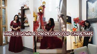 CHRISTMAS DIY: Sew a Gown | Create Easy Decor & Embrace Jesus' love in every craft. @ZoyioArt