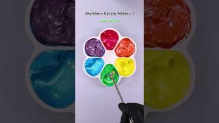 Making new Colors..Satisfying Color mixing #colormixing #satisfying #asmr