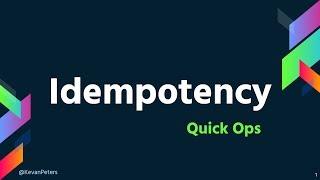 Idempotency Explained (REST API and Terraform)