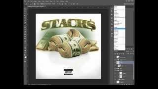 Photoshop CC | Creating Single Artwork / Mixtape Cover Design | Speed Art