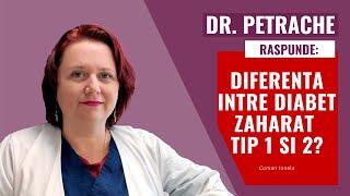 Care este diferenta dintre diabetul zaharat tip 1 si tip 2?