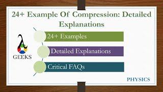 24+ Example Of Compression: Detailed Explanations