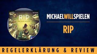 RIP – Regelerklärung und Review – Auktions/Biet-Spiel mit Tatortreinigern