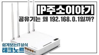 공유기의 IP주소는 왜 192.168.0.1이 되었을까요? | 쉽게보는 IT 상식, 디모의 테크 노트